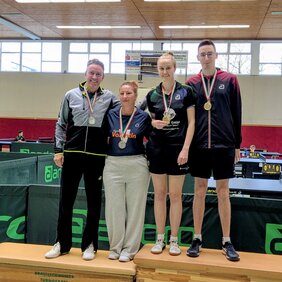 Foto der Siegerehrung Mixed