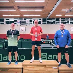 Foto der Siegerehrung Senioren 50